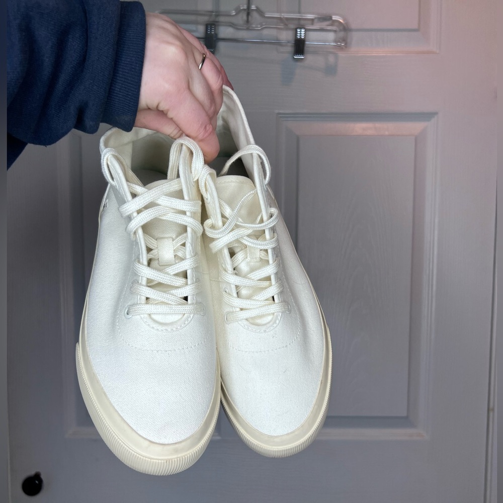 Everlane Canvas High Top Sneakers